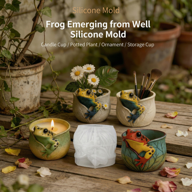 A silicone mold for a frog-sha - Potsticker Mold 评论和价格