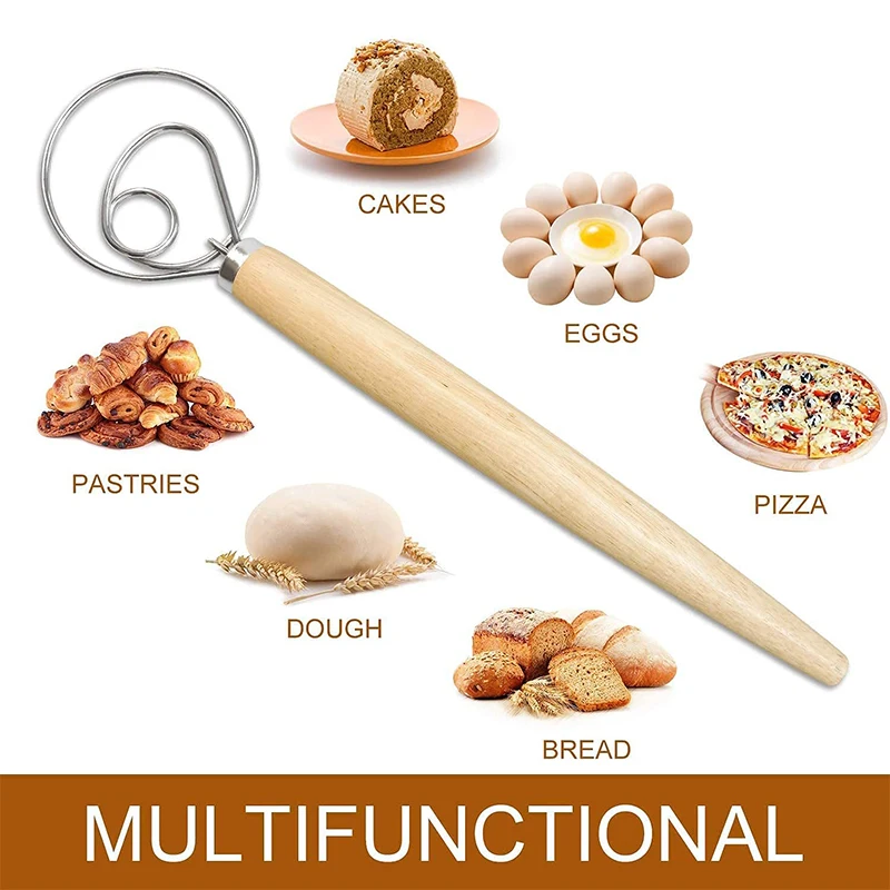 Cake Tools Danish Dough Whisk  - Danish Pancake Pan 评论和价格