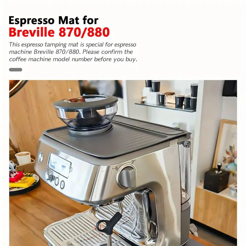 Silicone Coffee Mat for Brevil - Breville Espresso Bes870 评论和价格