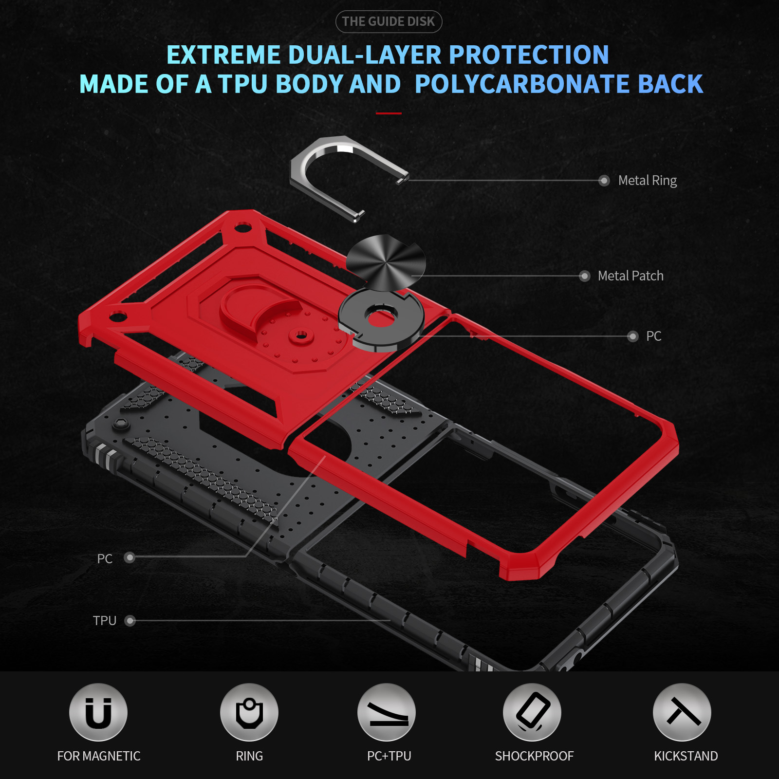 Military-grade Shockproof Phon - Taco Stand Holder 评论和价格