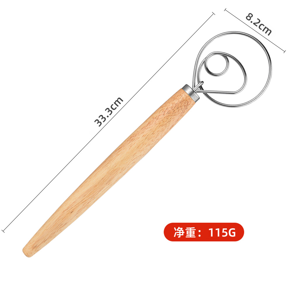 13inch Danish Dough Whisk Stai - Danish Pancake Pan 评论和价格