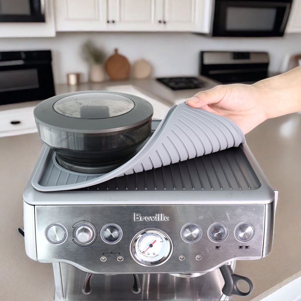 1pc Silicone Coffee Mat For Br - Breville Espresso Bes870 评论和价格