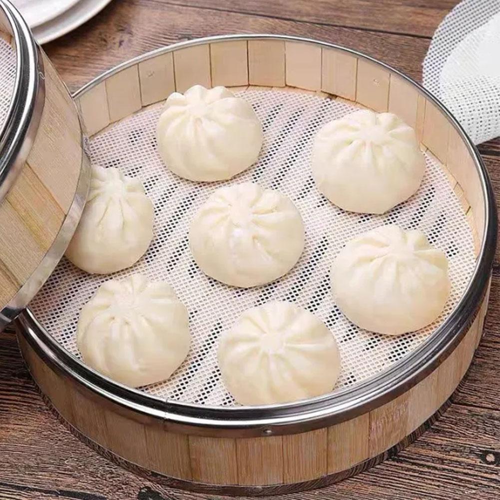 Silicone Bamboo Steamer Liners - Bao Steamer Bamboo 评论和价格