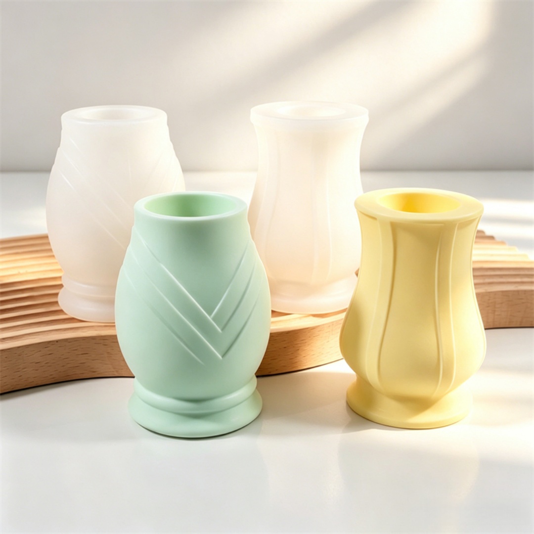 Embossed Pattern Curved Vase S - Potsticker Mold 评论和价格