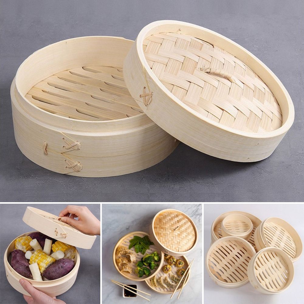 Chinese Steamer Basket Bamboo  - Bao Steamer Bamboo 评论和价格
