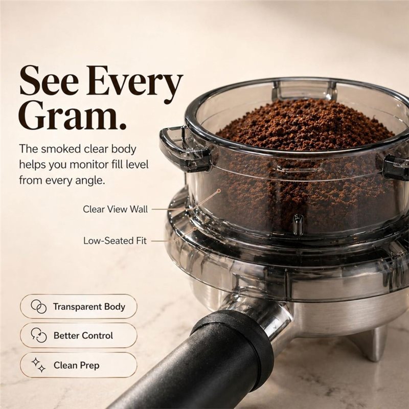 B15C Dosing Funnel 54Mm Twist- - Breville Espresso Barista Touch 评论和价格
