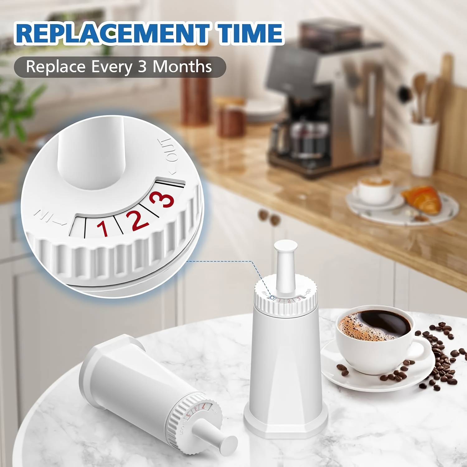Replacement Water Filter for B - Breville Espresso Barista Touch 评论和价格