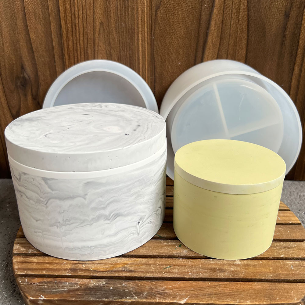 Round Cement Candle Canister S - Potsticker Mold 评论和价格